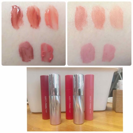 ビビッドコットン インクティント/innisfree/口紅を使ったクチコミ(3枚目)