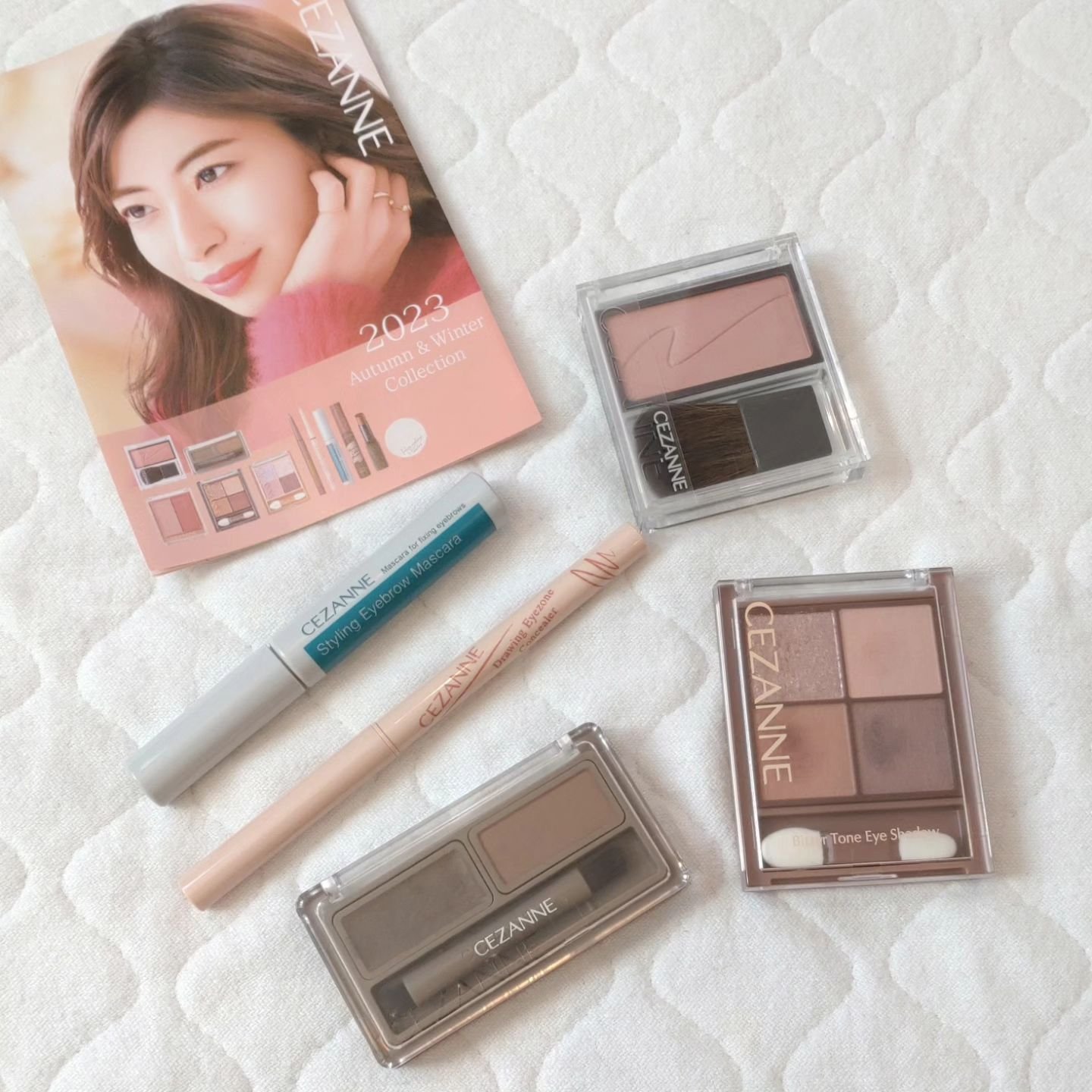 チークブラッシュ/CEZANNE/パウダーチークを使ったクチコミ（1枚目）