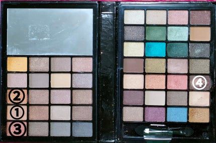 リトル ブラック ビューティブック/e.l.f. Cosmetics/アイシャドウパレットを使ったクチコミ(2枚目)