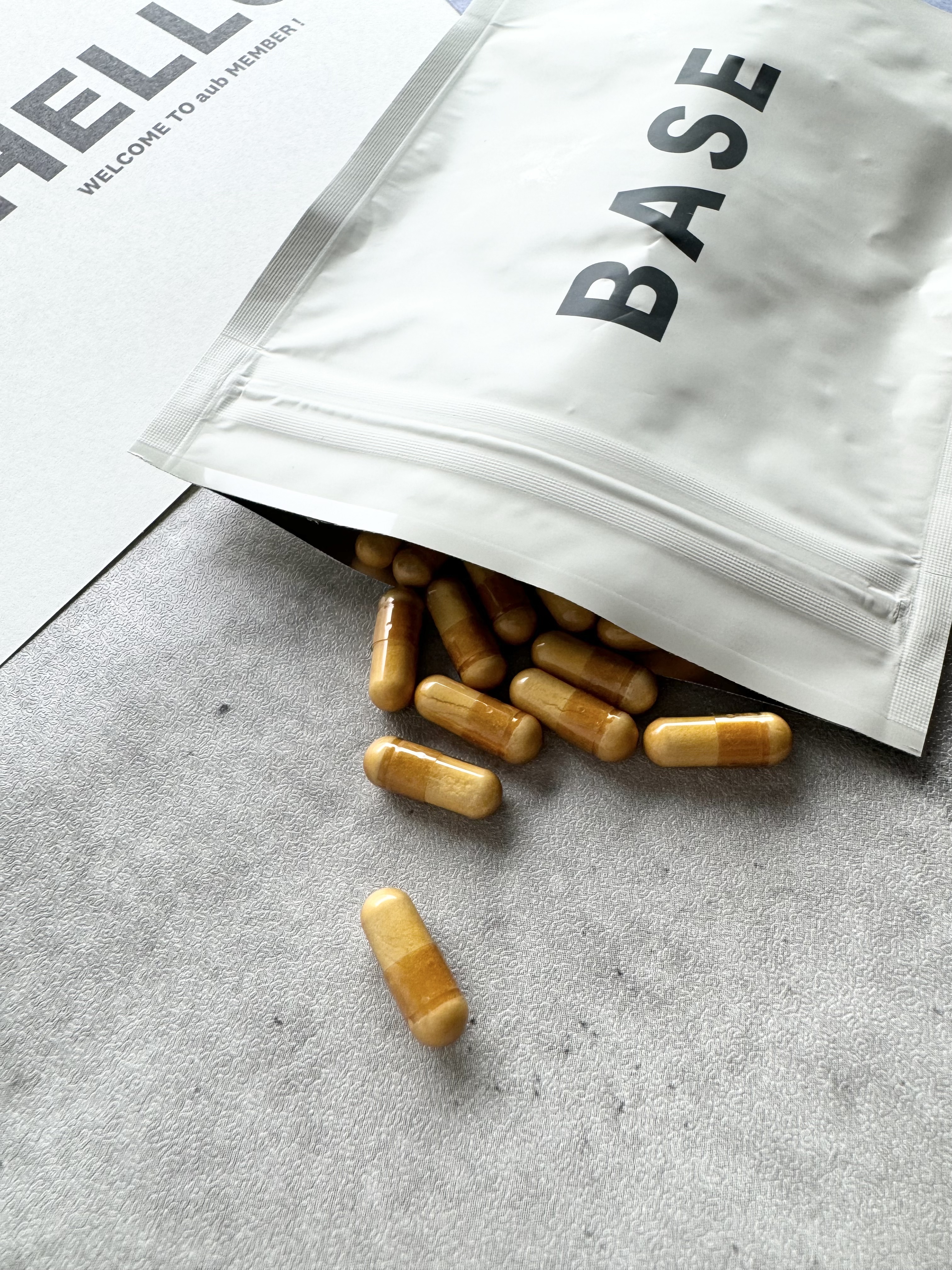 Aub BASE/オーブ/健康サプリメントを使ったクチコミ（3枚目）