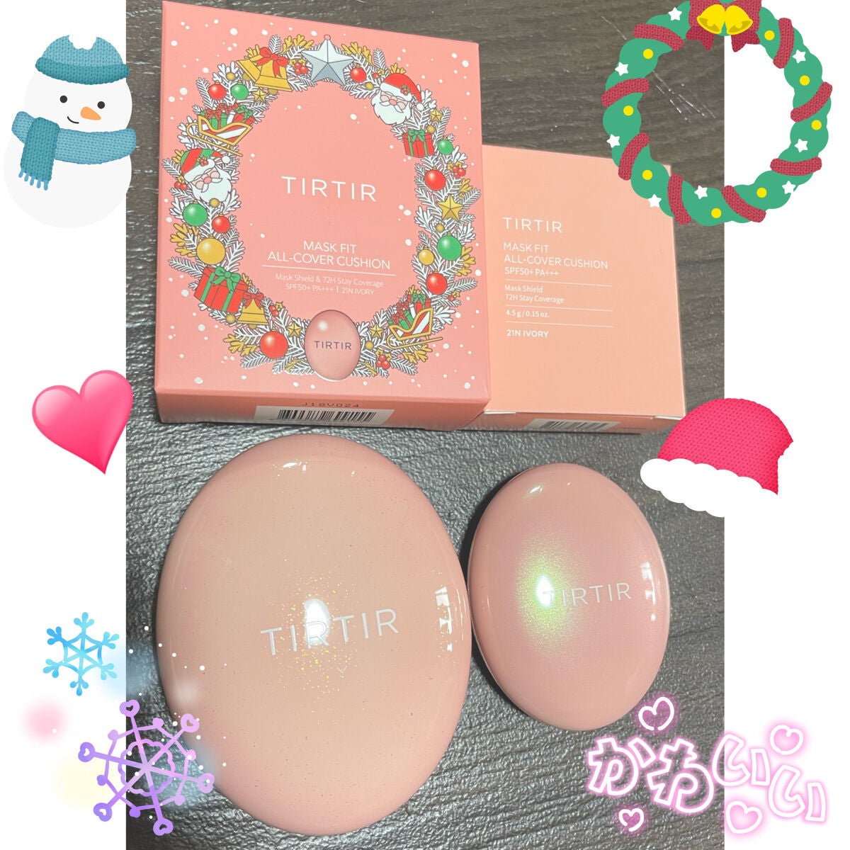 マスクフィットオールカバークッション/TIRTIR(ティルティル)/クッションファンデーションを使ったクチコミ(1枚目)