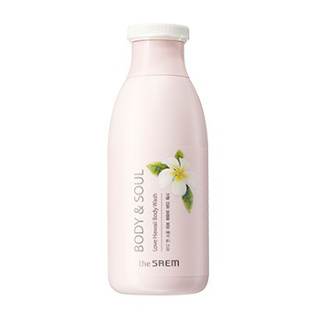 the SAEM BODY&SOUL Love Hawaii Body Wash(ラブハワイボディーウォッシュ)