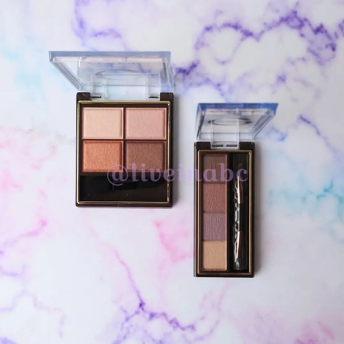 スキニーリッチシャドウ/excel/アイシャドウパレットを使ったクチコミ（3枚目）