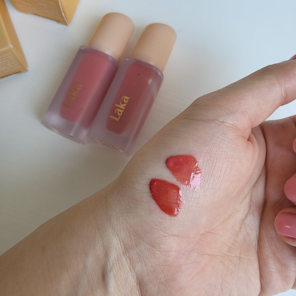 フルーティーグラムティント/Laka/リップティントを使ったクチコミ（3枚目）