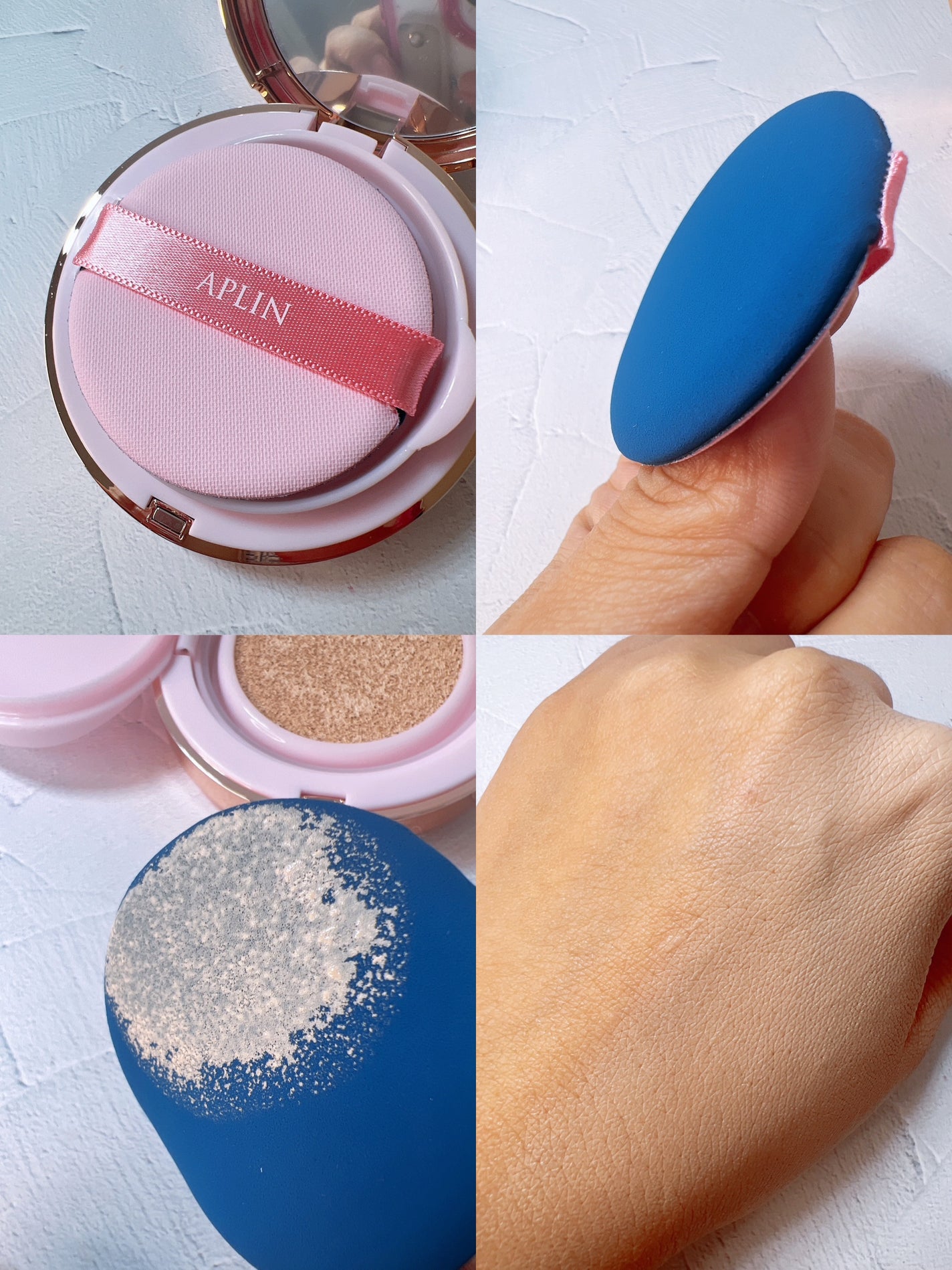 ピンクティーツリーカバークッション/APLIN/クッションファンデーションを使ったクチコミ(2枚目)