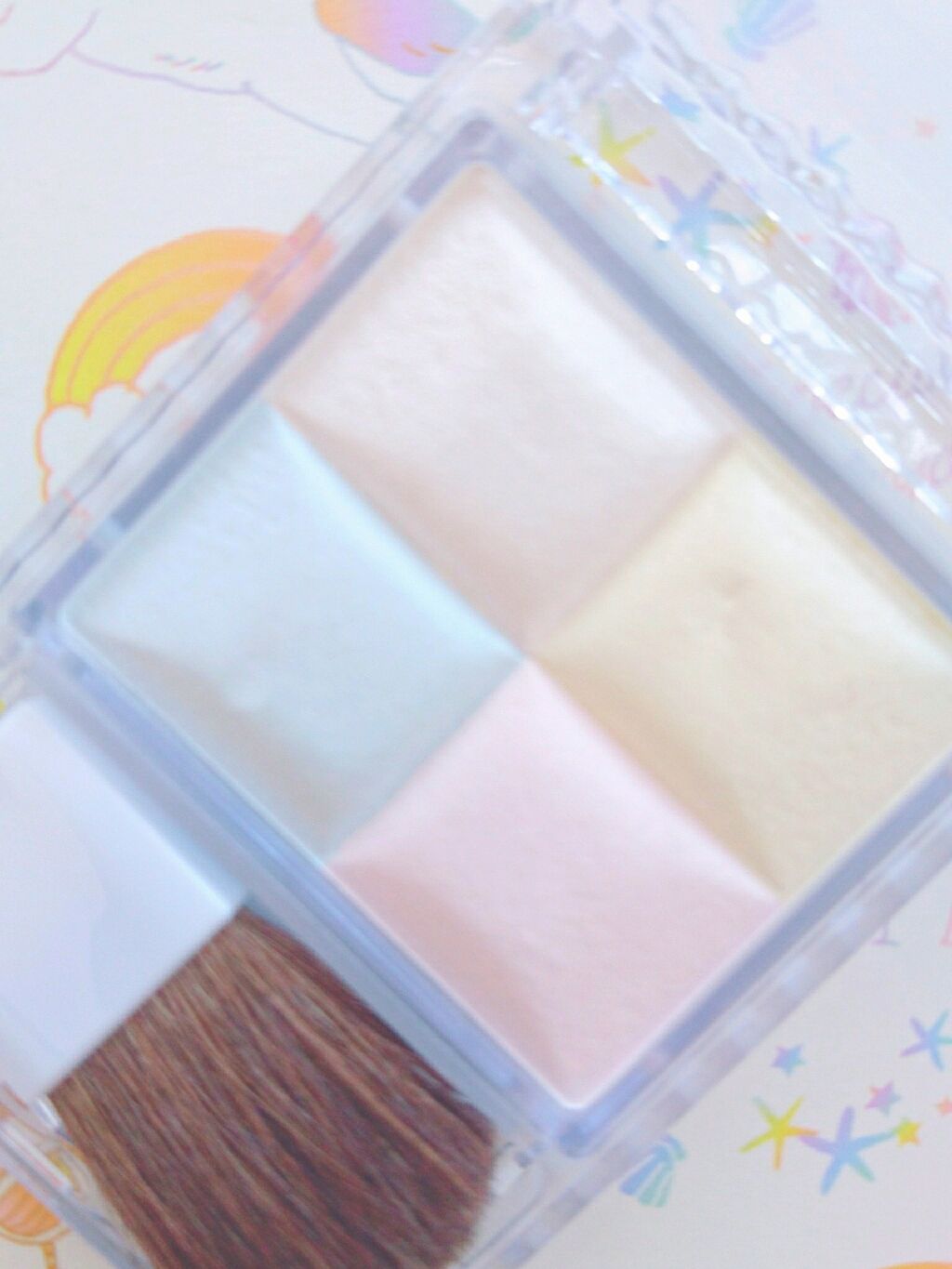 ミックスカラーチーク/CEZANNE/パウダーチークを使ったクチコミ(3枚目)