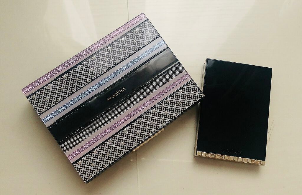 ドラマティックアイカラー (パウダー)/(クリーム)/マキアージュ/アイシャドウパレットを使ったクチコミ(1枚目)