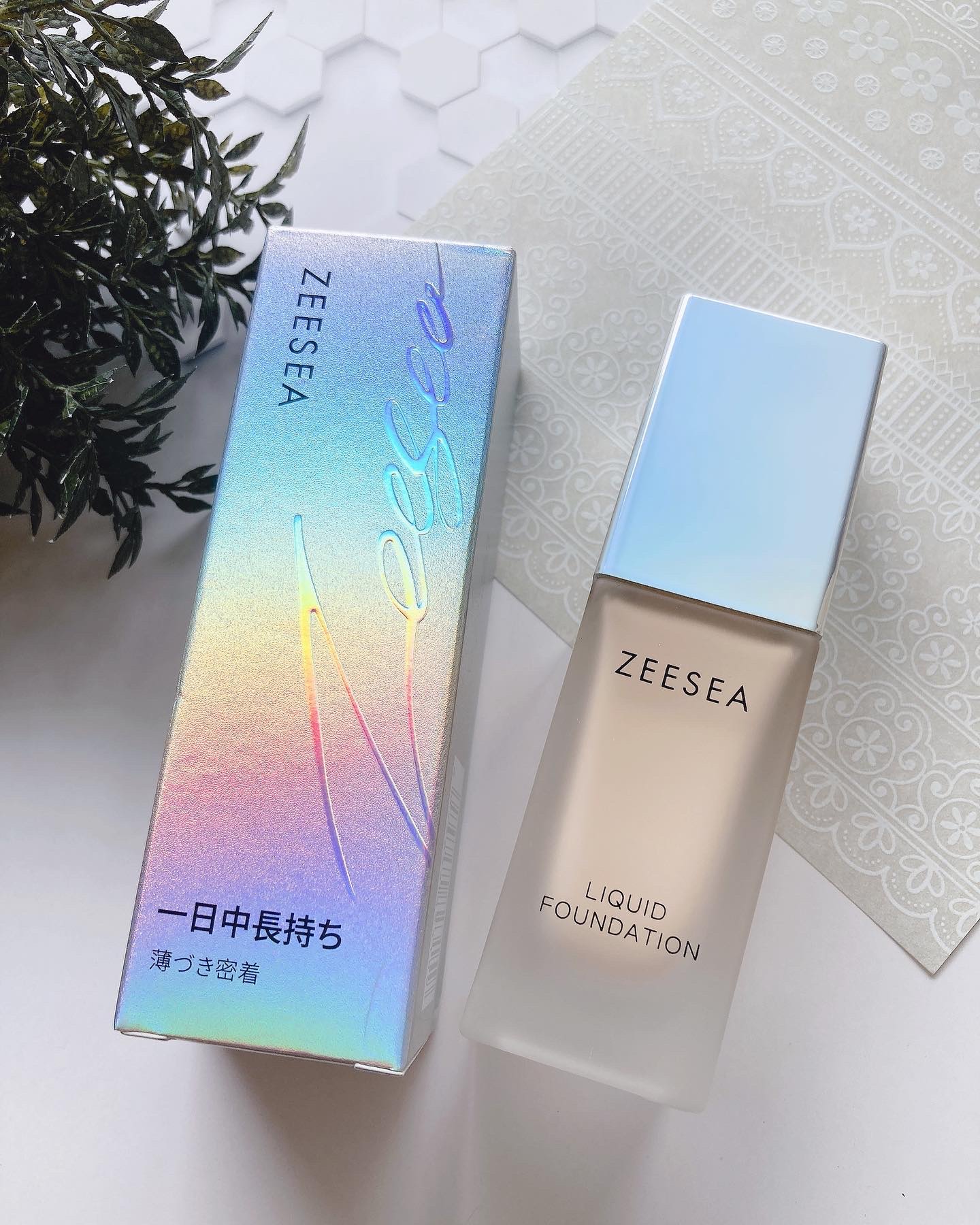 化粧崩れ対策 リキッドファンデーション 03/ZEESEA/リキッドファンデーションを使ったクチコミ（1枚目）