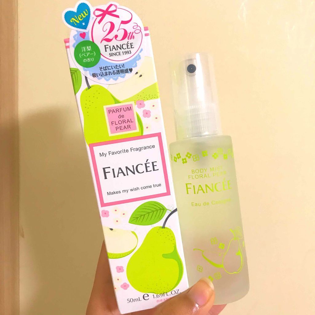 ボディミスト フローラルペアー/フィアンセ/香水(レディース)を使ったクチコミ（2枚目）