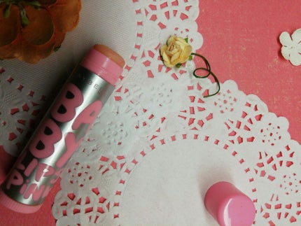 リップクリーム ピンクグロウ/MAYBELLINE NEW YORK/リップケアを使ったクチコミ(2枚目)