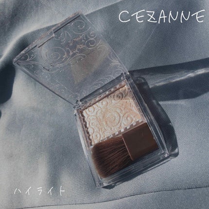 パールグロウハイライト/CEZANNE/パウダーハイライトを使ったクチコミ(1枚目)