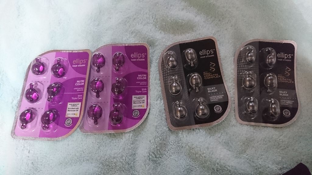 ヘアーオイル【トリートメント】/ellips/ヘアオイルを使ったクチコミ(1枚目)