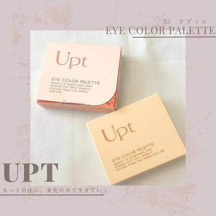 アイカラーパレット/Upt/アイシャドウパレットを使ったクチコミ(2枚目)