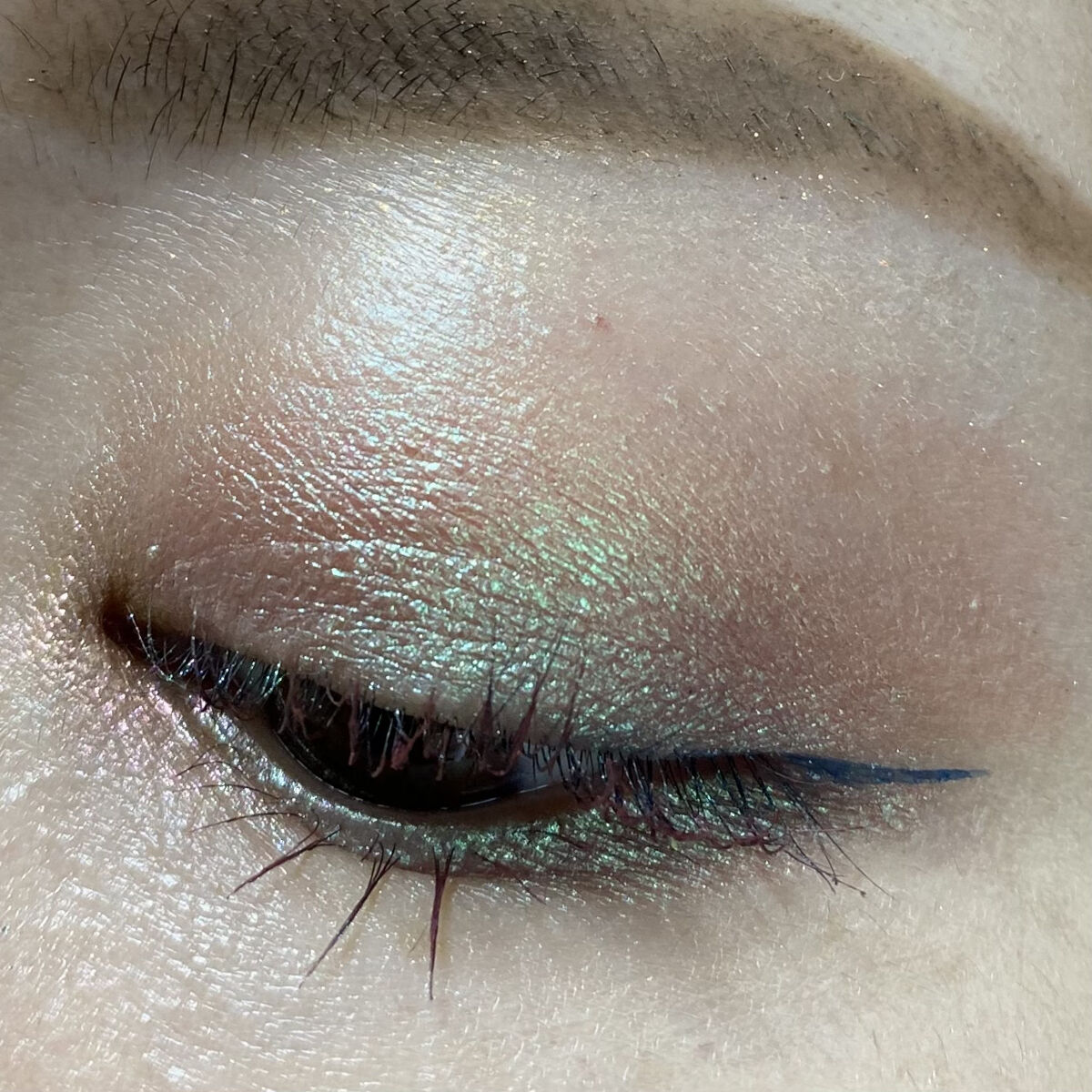 ラブ・ライナー リキッド グリッターコレクション オールドブルー/ラブ・ライナー/リキッドアイライナーを使ったクチコミ（3枚目）