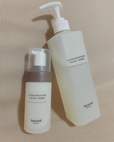 CLOUD MOISTURE FACIAL TONER/SERENDI BEAUTY/化粧水を使ったクチコミ（1枚目）