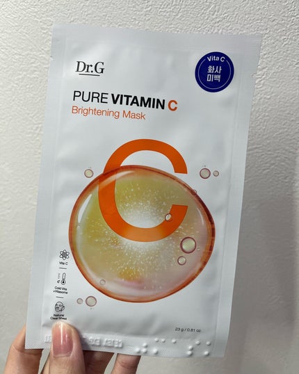 ドクタージー ピュア ビタミンC ブライトニングマスク/Dr.G/シートマスク・パックを使ったクチコミ(1枚目)