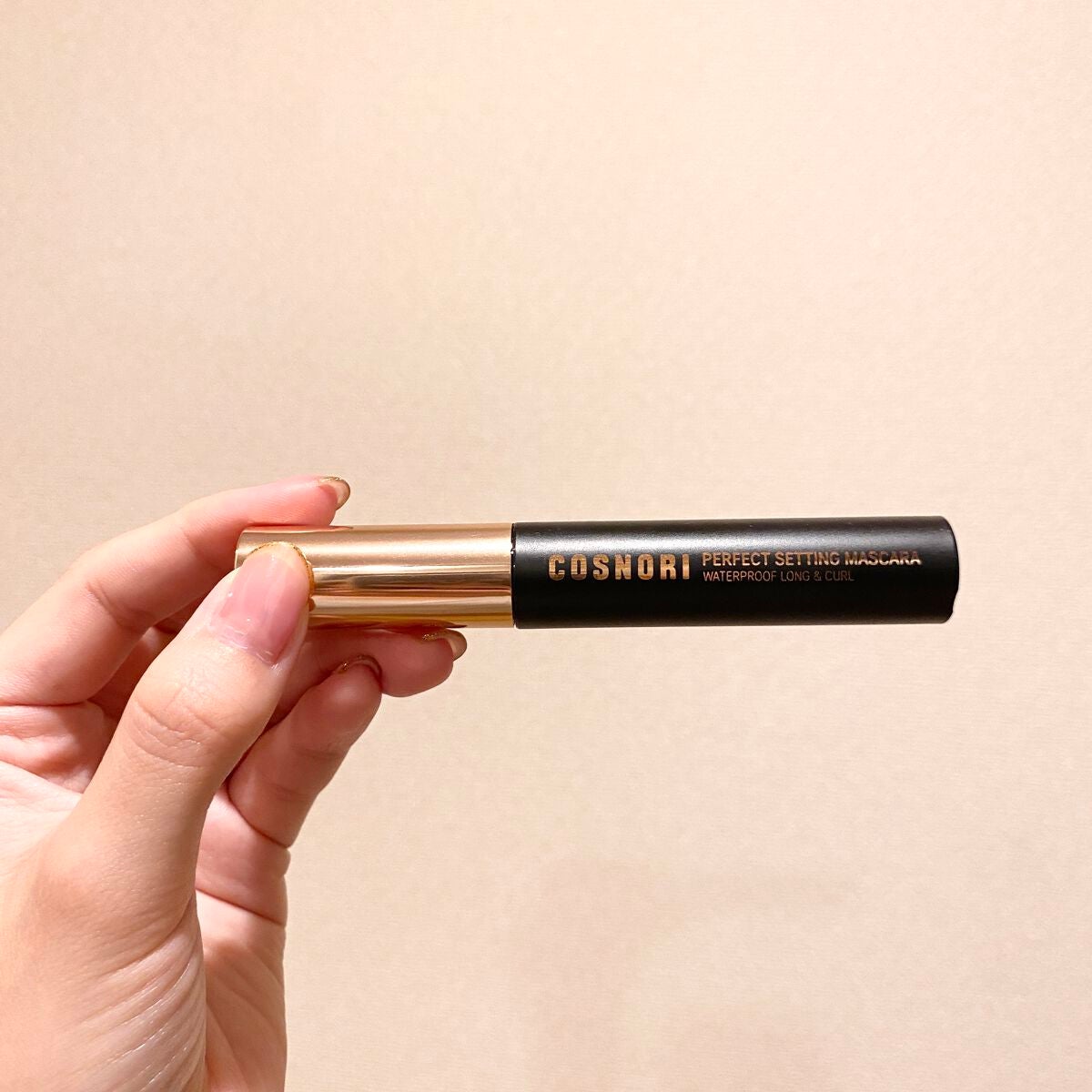 パーフェクトセッティングウォータープルーフマスカラ Long&Curl/COSNORI/マスカラを使ったクチコミ(1枚目)