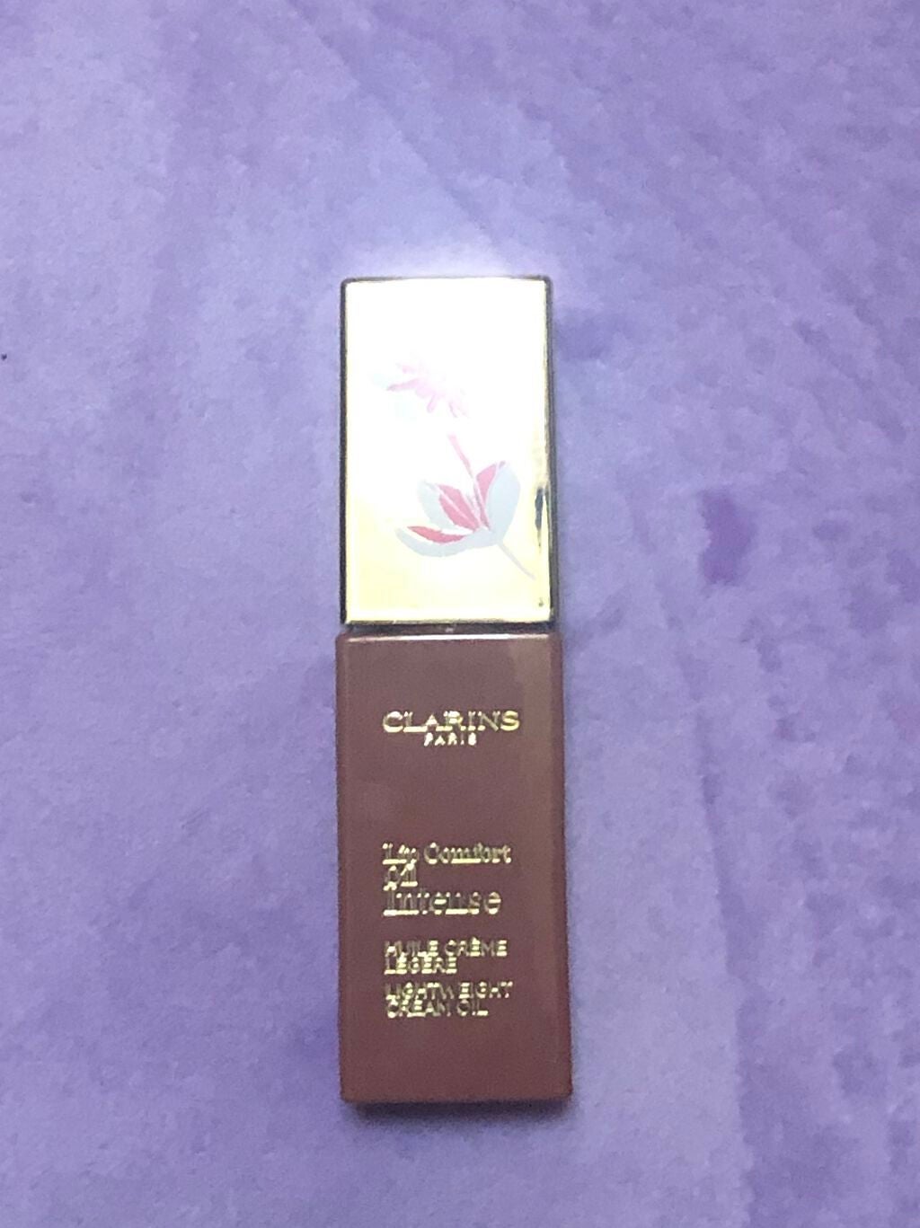 コンフォート リップオイル インテンス/CLARINS/リップグロスを使ったクチコミ(1枚目)