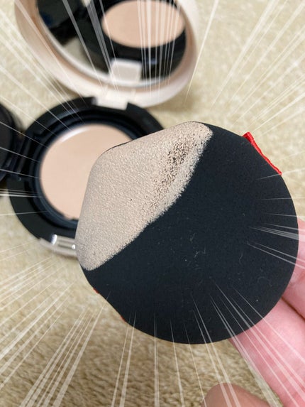 ドラマティッククッションジェリー/マキアージュ/クッションファンデーションを使ったクチコミ(2枚目)