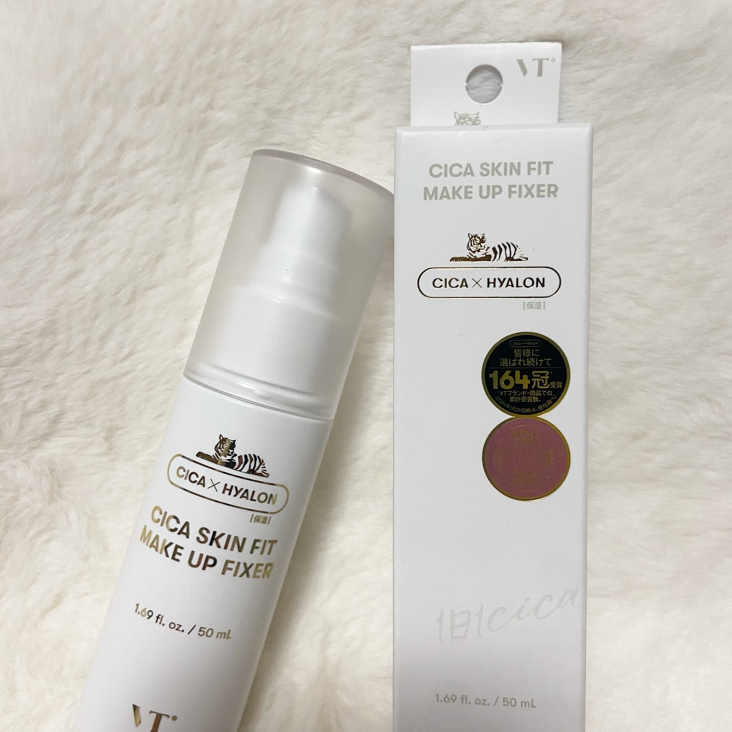 CICAスキンフィットメイクアップフィクサー/VT/その他スキンケアを使ったクチコミ（2枚目）
