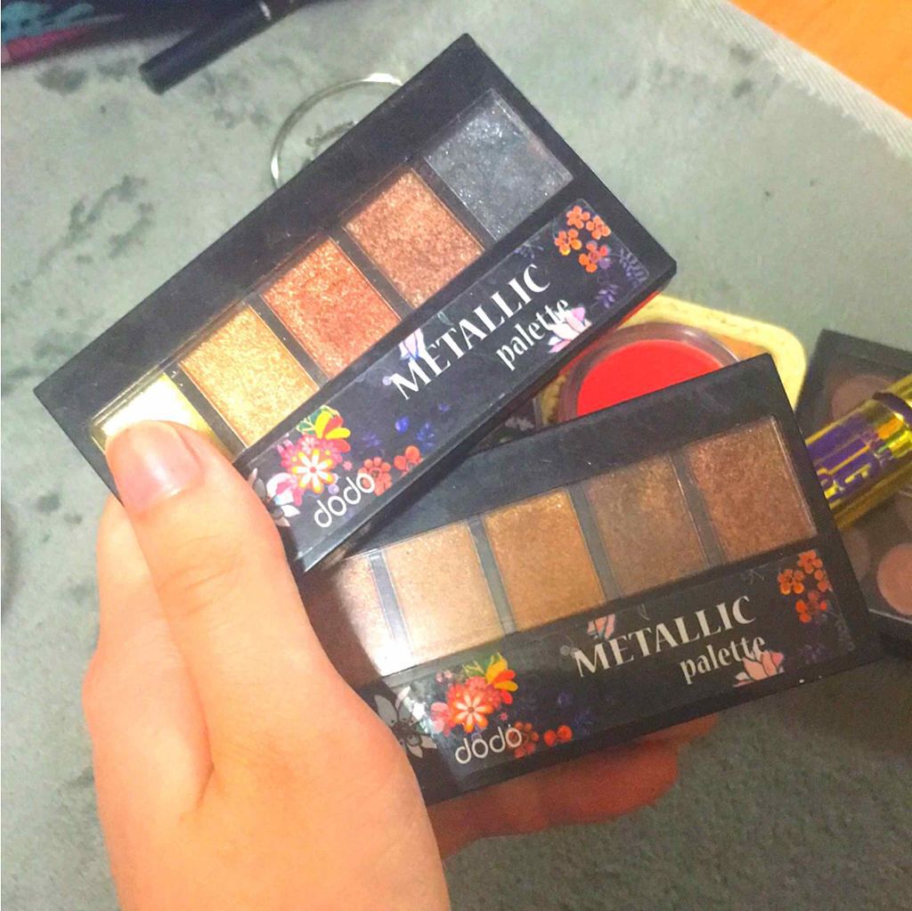 メタリックパレット/ドド/アイシャドウパレットを使ったクチコミ(1枚目)