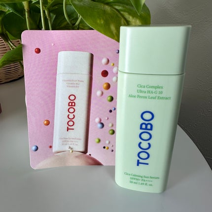 シカカーミングサンセラム/TOCOBO/日焼け止めクリームを使ったクチコミ(5枚目)