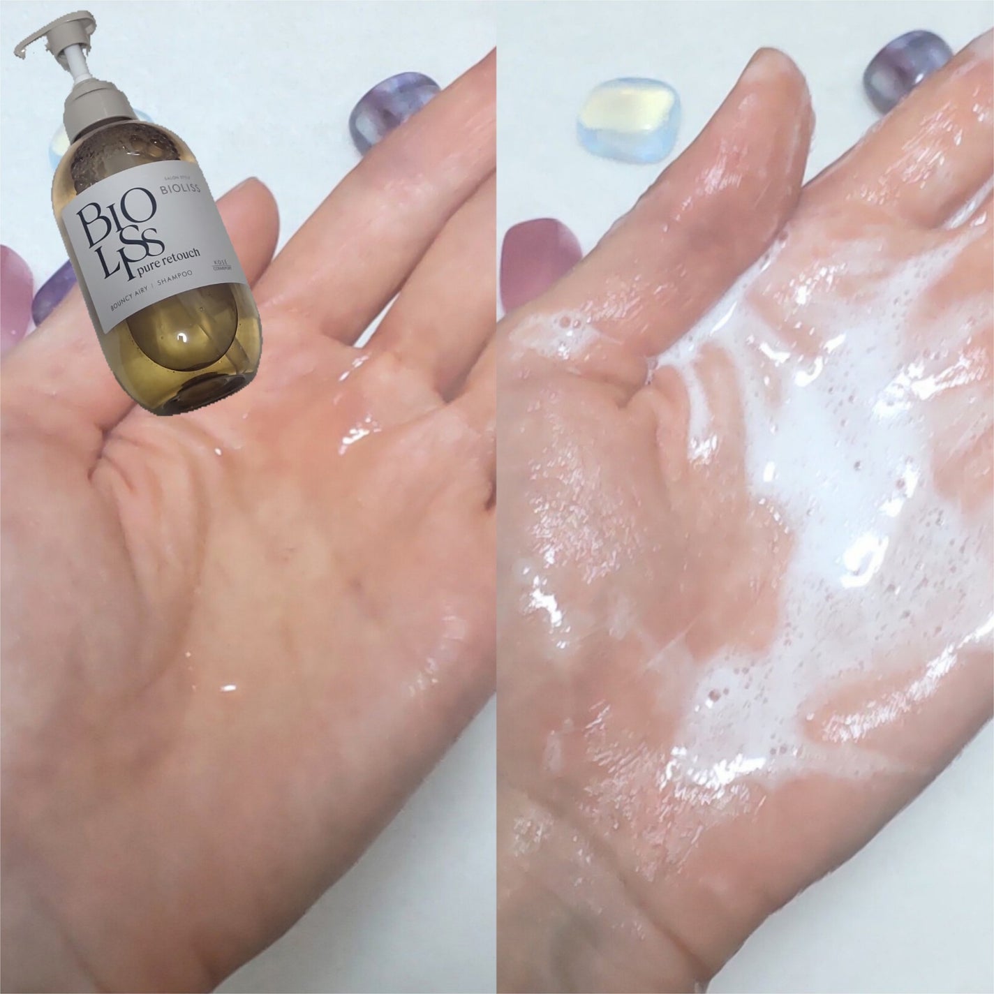 SS ビオリス ピュアレタッチ ぺたふぅわ シャンプー/ヘアコンディショナー/SSビオリス/市販シャンプーを使ったクチコミ(4枚目)