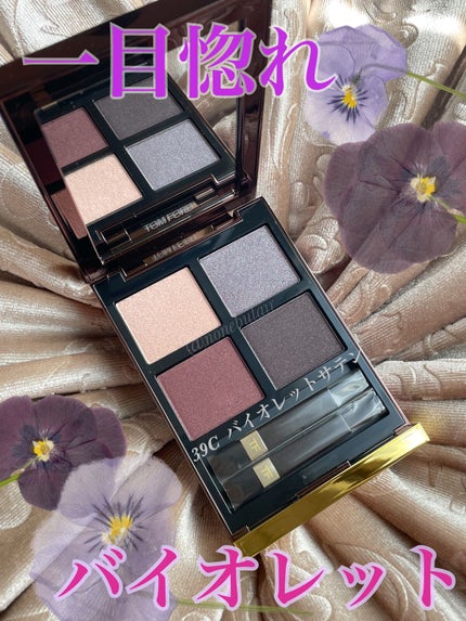 アイ カラー クォード/TOM FORD BEAUTY/アイシャドウパレットを使ったクチコミ(1枚目)