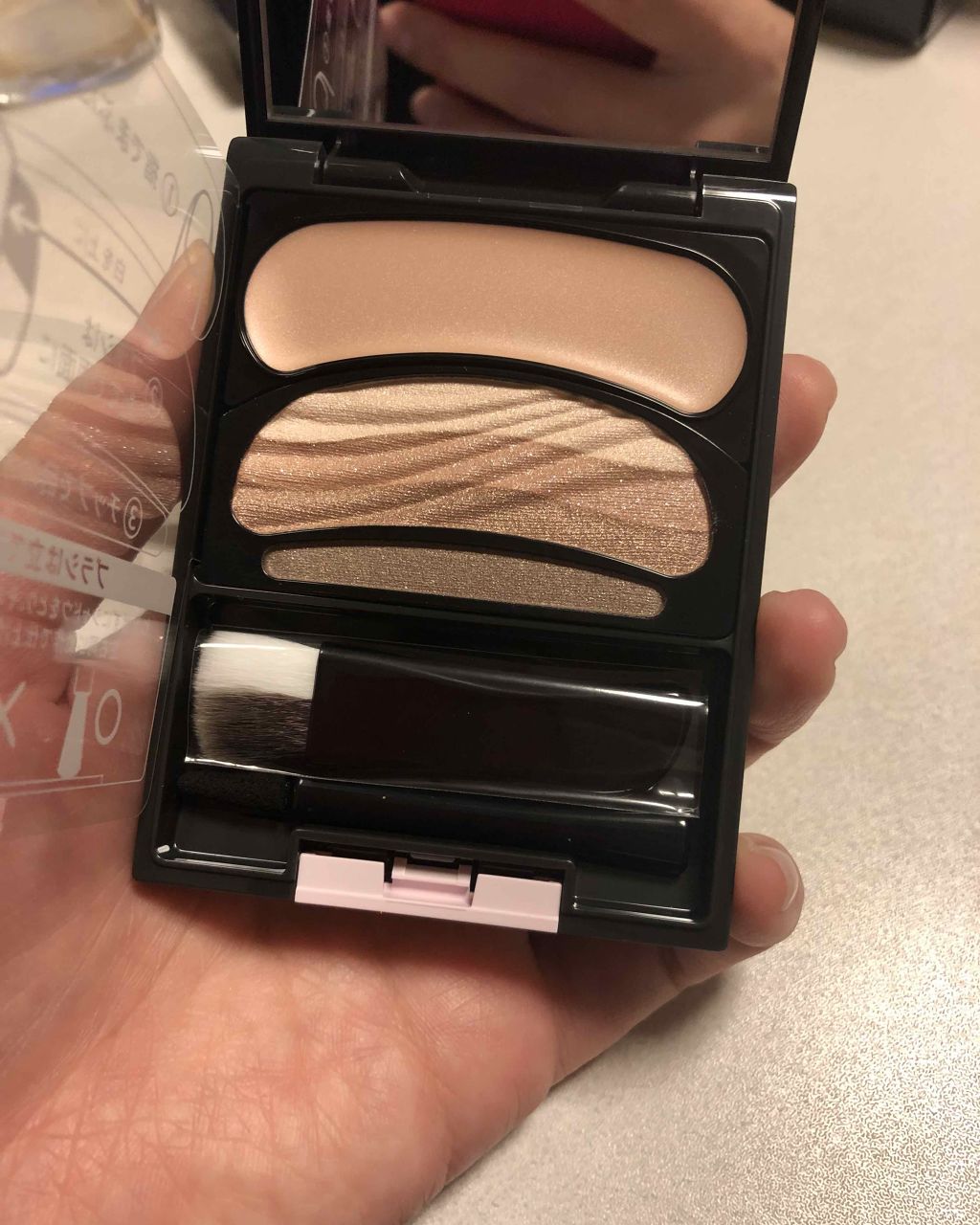 ブラシひと塗りシャドウ/オーブ/アイシャドウパレットを使ったクチコミ(1枚目)