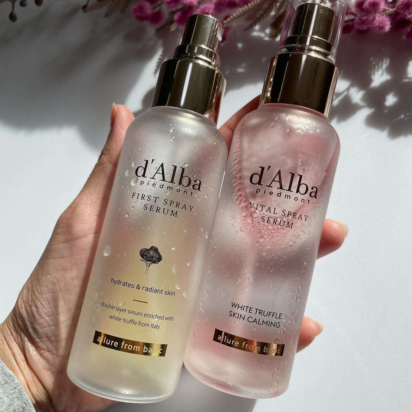 ダルバ ホワイトトリュフバイタルスプレーセラム/ダルバ/ミスト状化粧水を使ったクチコミ(4枚目)