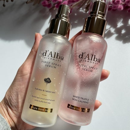 ダルバ ホワイトトリュフバイタルスプレーセラム/ダルバ/ミスト状化粧水を使ったクチコミ(4枚目)