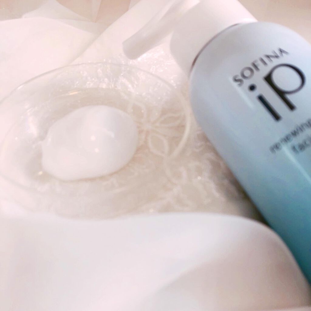 ソフィーナ iP リニュー ムース ウォッシュ/SOFINA iP/泡洗顔を使ったクチコミ（3枚目）