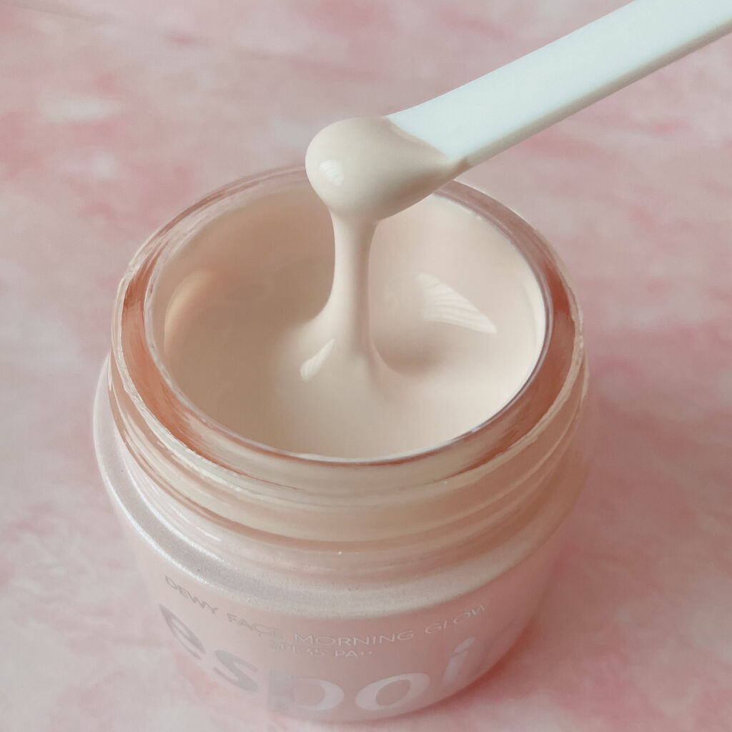 デューイフェイスモーニンググロウAD SPF35 PA++/espoir/化粧下地を使ったクチコミ（3枚目）