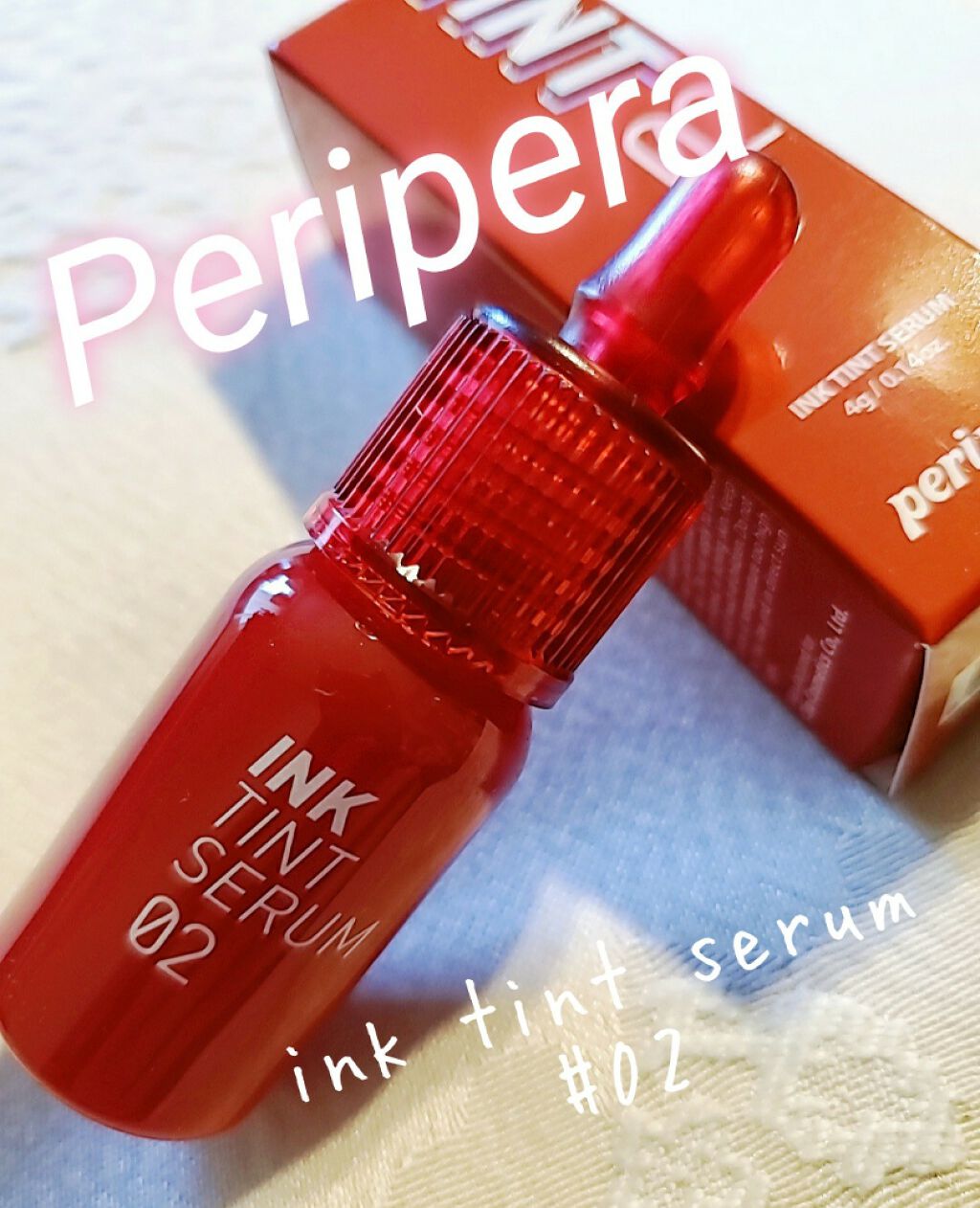 インクティントセラム/PERIPERA/口紅を使ったクチコミ(1枚目)