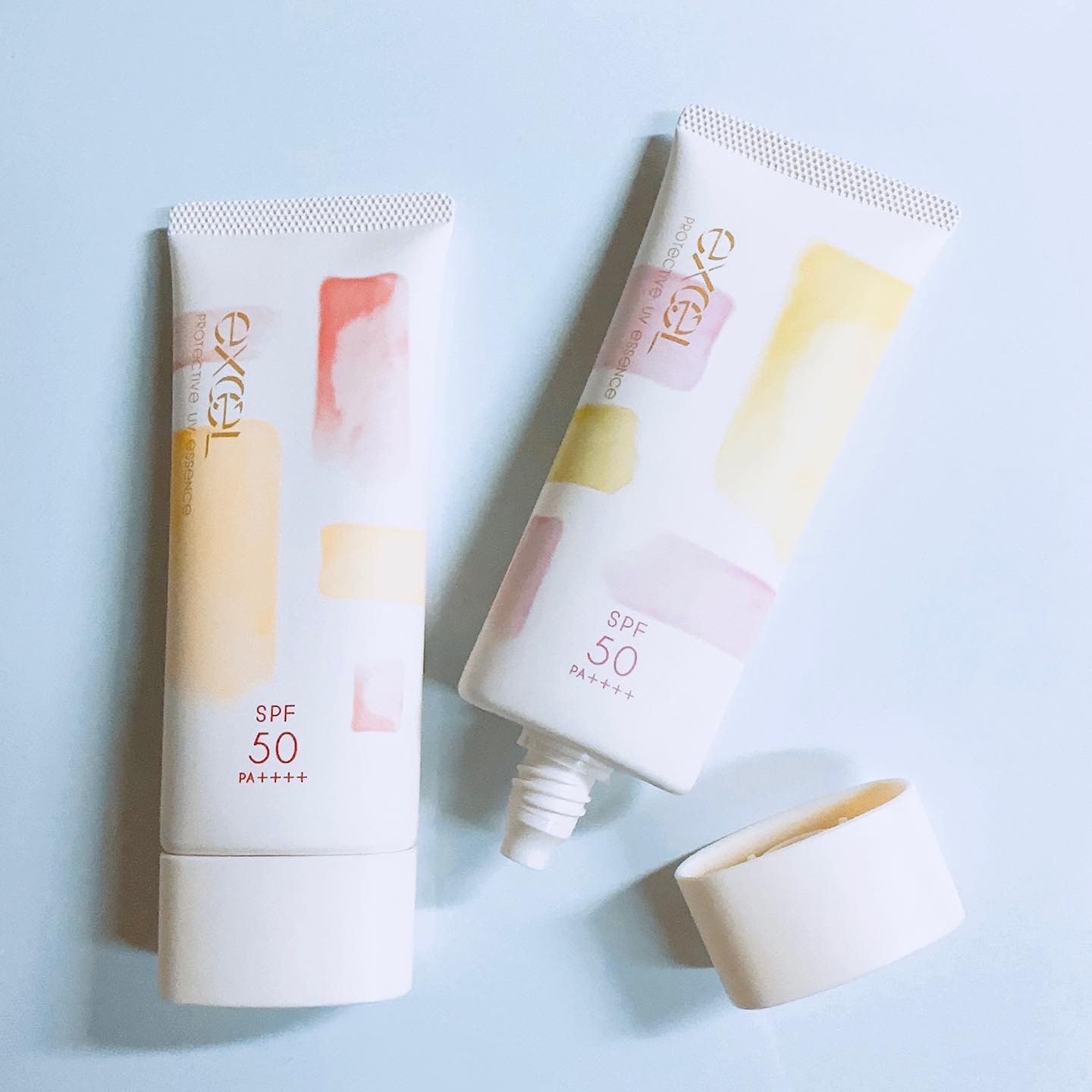 プロテクティブ UVエッセンス/excel/日焼け止めローションを使ったクチコミ（3枚目）