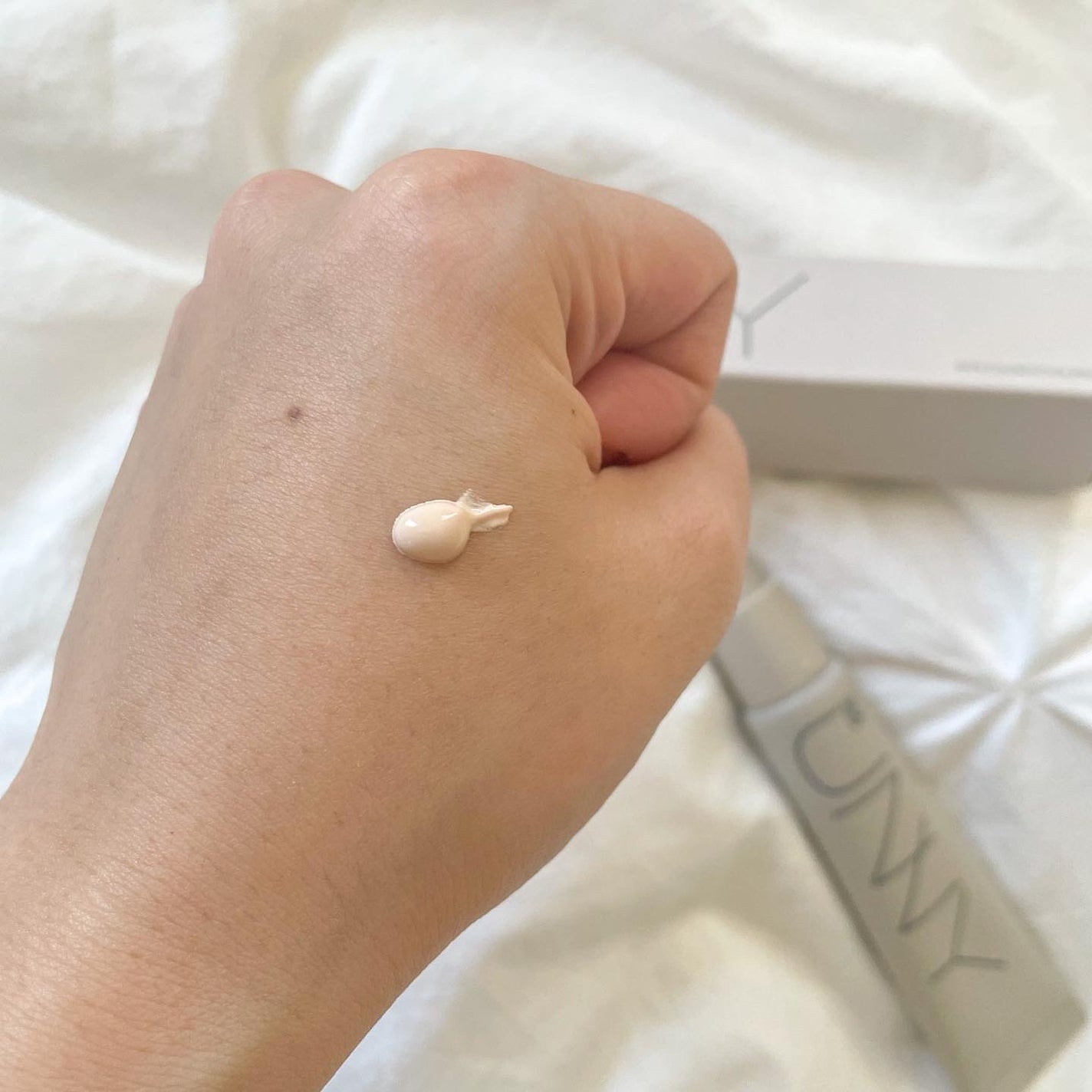 スキンファンデーションプライマー/IM UNNY/化粧下地を使ったクチコミ(3枚目)