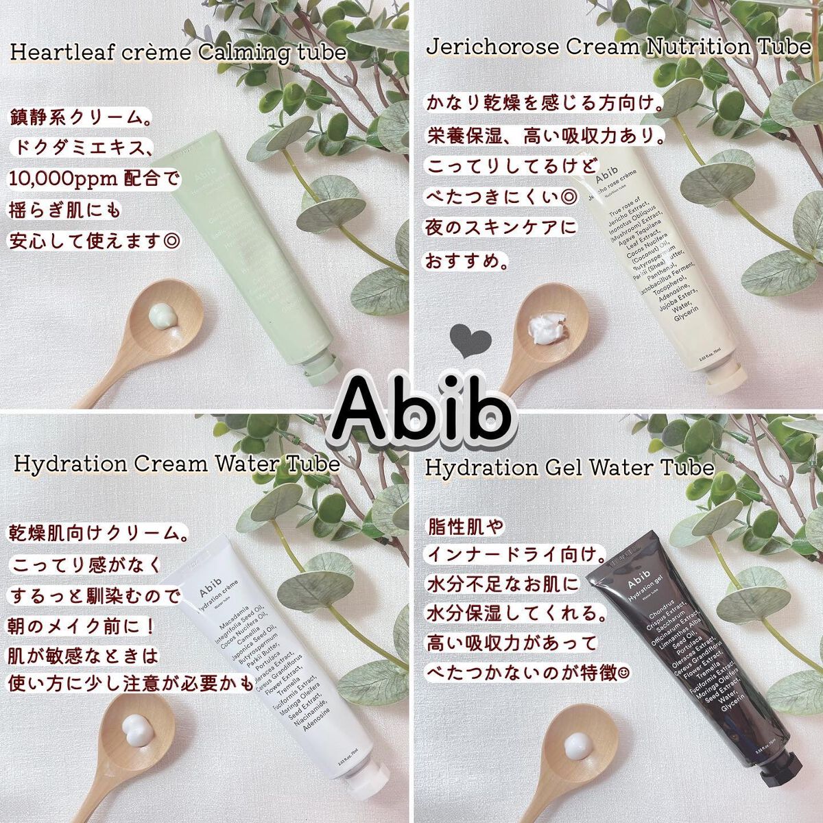 HYDRATION GEL WATER TUBE/Abib /フェイスクリームを使ったクチコミ（2枚目）