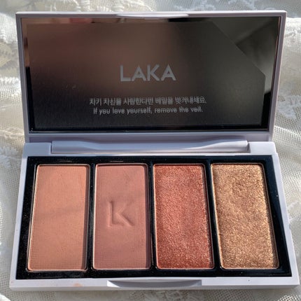 ジャストアイパレット/Laka/アイシャドウパレットを使ったクチコミ(2枚目)