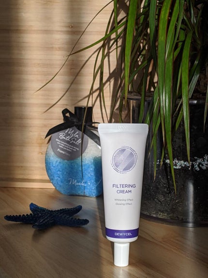 フィルタリングクリーム/DEWYCEL/日焼け止めクリームを使ったクチコミ(1枚目)