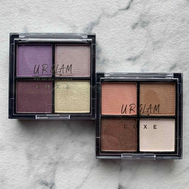 UR GLAM LUXE　4 COLORS EYESHADOW PALLET 01 コーラル/U R GLAM/アイシャドウパレットを使ったクチコミ（1枚目）