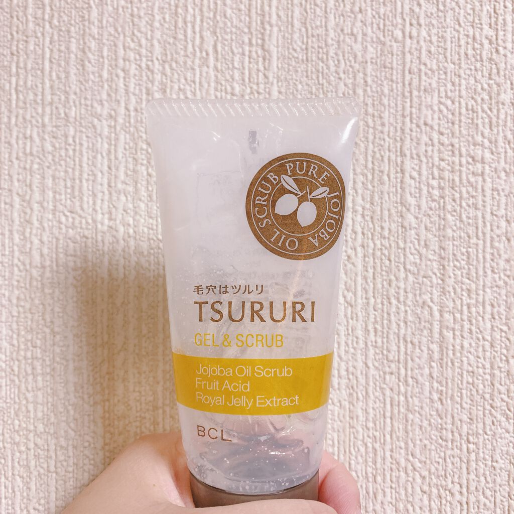 角栓溶かす ジェル&スクラブ/ツルリ/ピーリングを使ったクチコミ(1枚目)