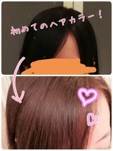 人生初のヘアカラーをしてみました！！！
しかもセルフで！！！

before写真はこの為に撮ったやつではなく前に撮ってあったのを持ってきたのでちょっと遠いけど、元々はかなり暗い黒髪。
しかも髪質も硬くて