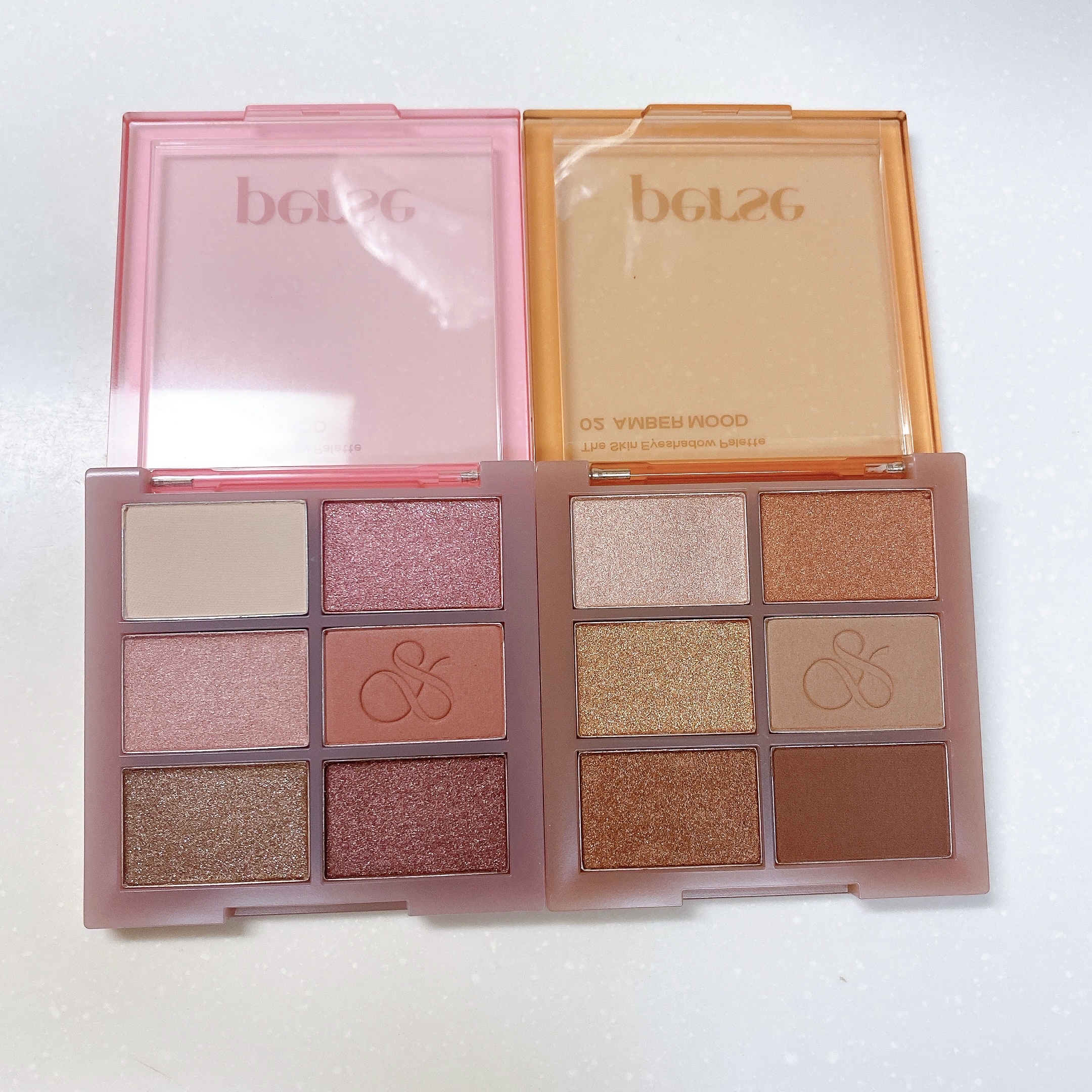 ザ スキン アイシャドウ パレット 02 AMBER MOOD/perse/アイシャドウパレットを使ったクチコミ（2枚目）