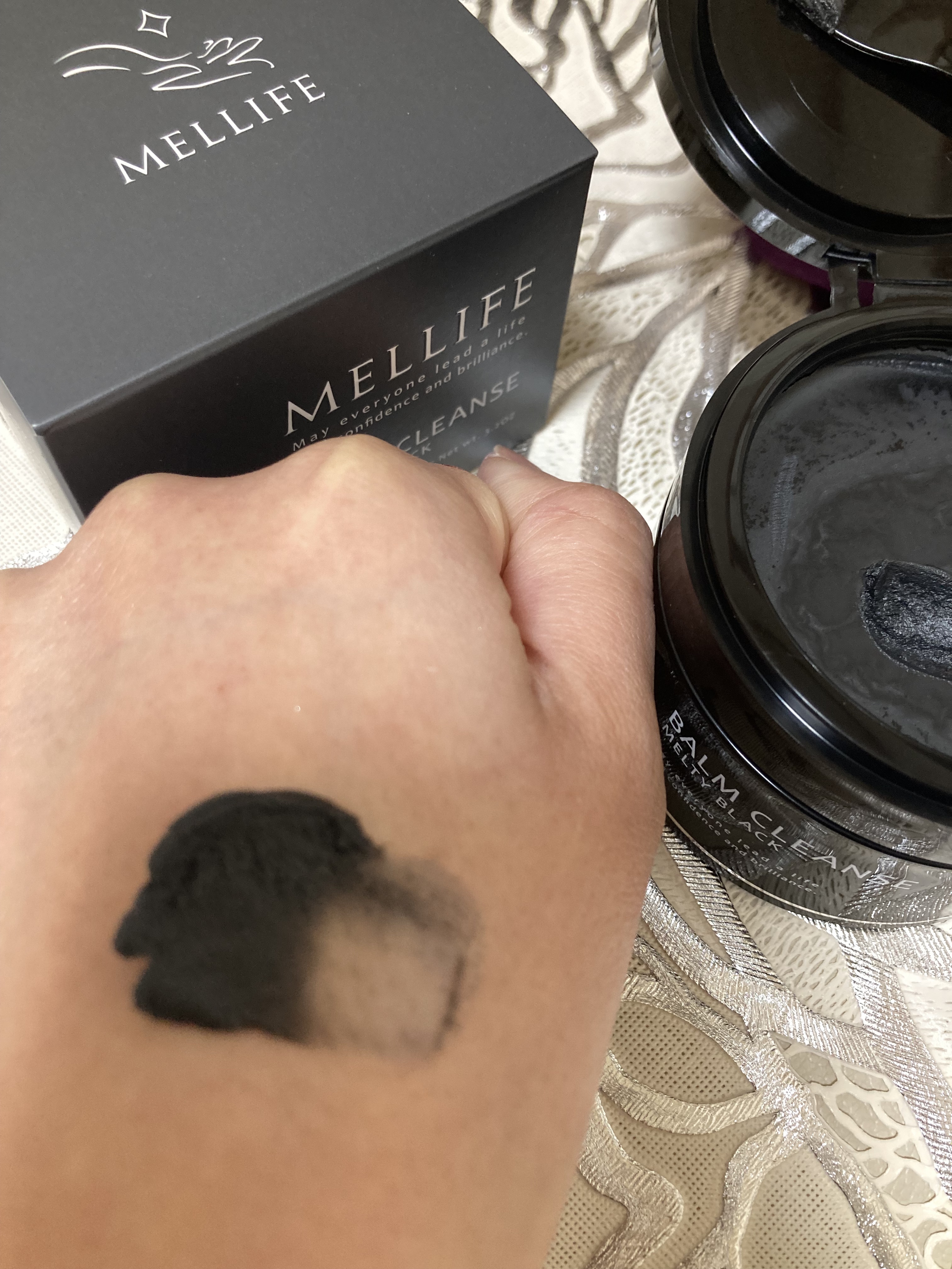 BALM CLEANSE メルティブラック/MELLIFE/クレンジングバームを使ったクチコミ（1枚目）