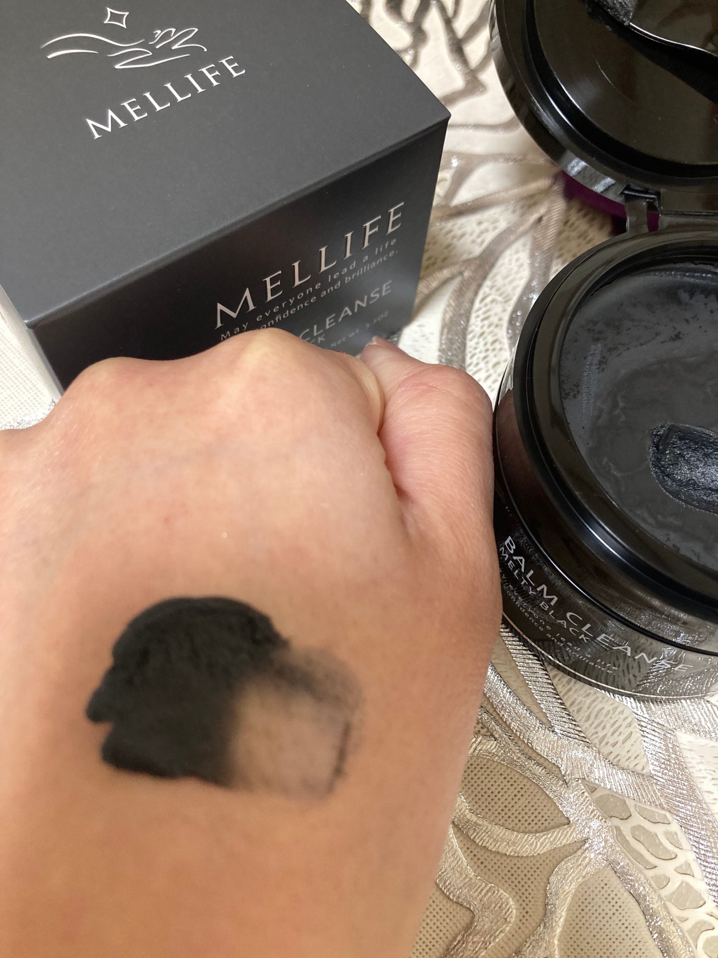 BALM CLEANSE メルティブラック/MELLIFE/クレンジングバームを使ったクチコミ(1枚目)