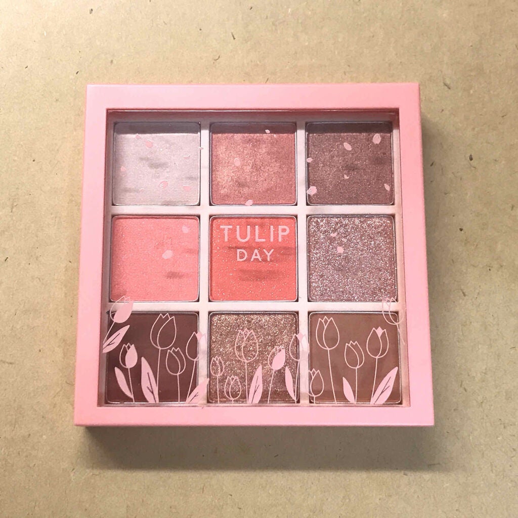 プレイカラーアイズ チューリップデー/ETUDE/アイシャドウパレットを使ったクチコミ(1枚目)