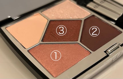 【旧】サンク クルール クチュール/Dior/アイシャドウパレットを使ったクチコミ(2枚目)