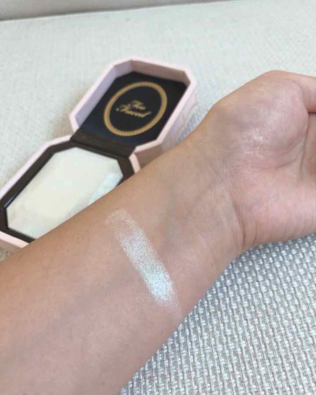 ダイヤモンドライト マルチユース ハイライター/Too Faced/パウダーハイライトを使ったクチコミ(3枚目)