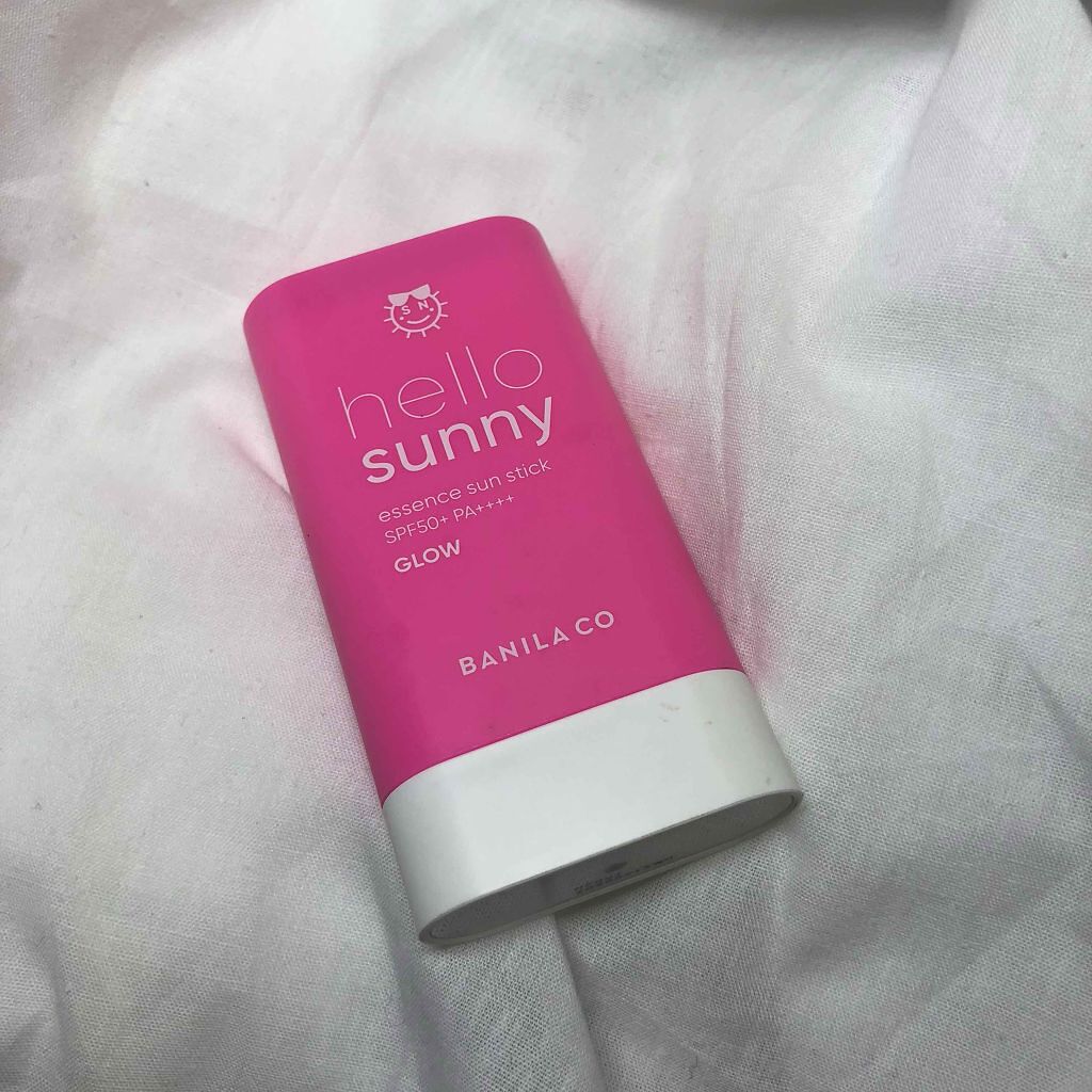 ハローサニー エッセンスサンスティック/BANILA CO/日焼け止め・UVケアを使ったクチコミ（1枚目）