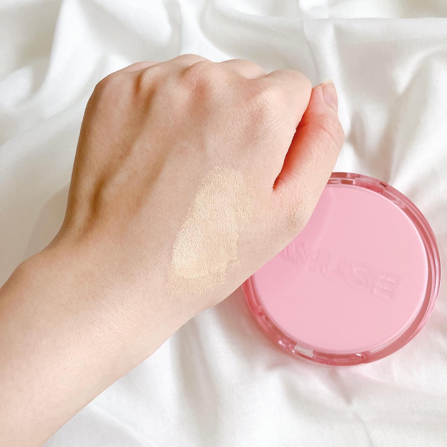 ヴィーガンフェイスオールパレット 01ムーングロウ/AMUSE/アイシャドウパレットを使ったクチコミ（3枚目）